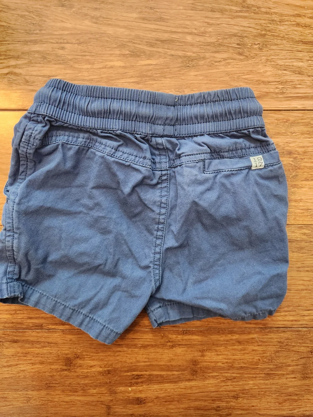 Baby Boys Hiking Buddy Bodysuit Onesie & Blue Drawstring Shorts, 12-18 Months